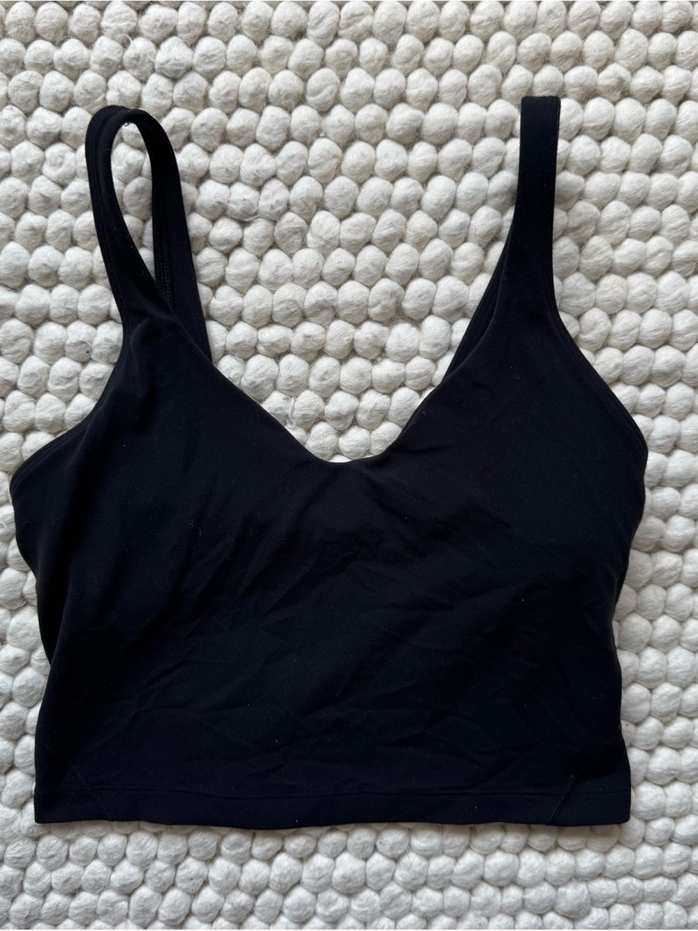 Lululemon Align Tank Top, Light Support, A/B Cup in Black